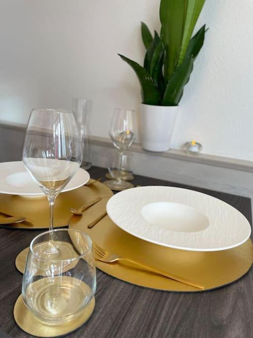 Fewo 20 - Appartement Im Rottalblick - Youngmodern Wohnen, Tiere Willkommen, Bademantelgang Zur Therme, Tv Und Balkon Bad Griesbach (Bavaria) Εξωτερικό φωτογραφία